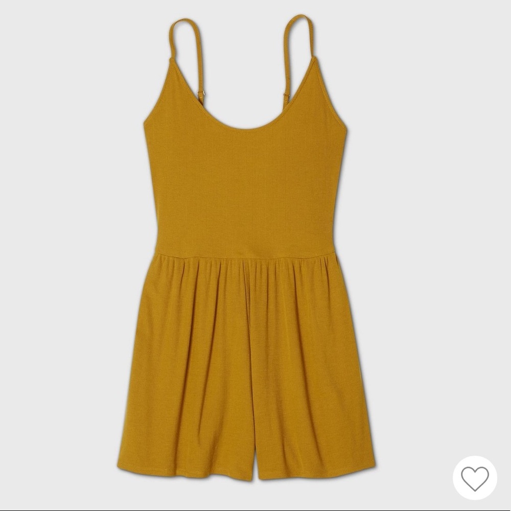 Gold Romper NWT!! Not Striped just to show fit!!
